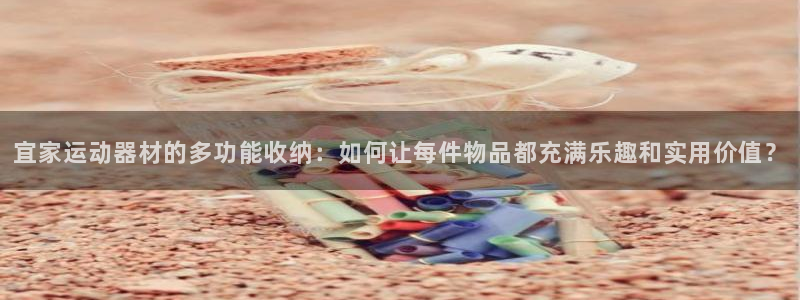征途国际新能源：宜家运动器材的多功能收纳：如何让每件