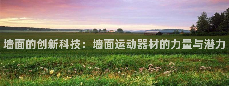 征途国际招商电话是多少啊：墙面的创新科技：墙面运动器材的力量