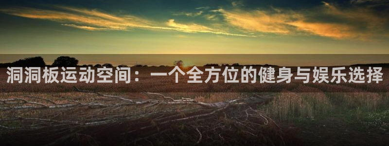 征途国际娱乐是那个系列的台子：洞洞板运动空间：一个全方位的健